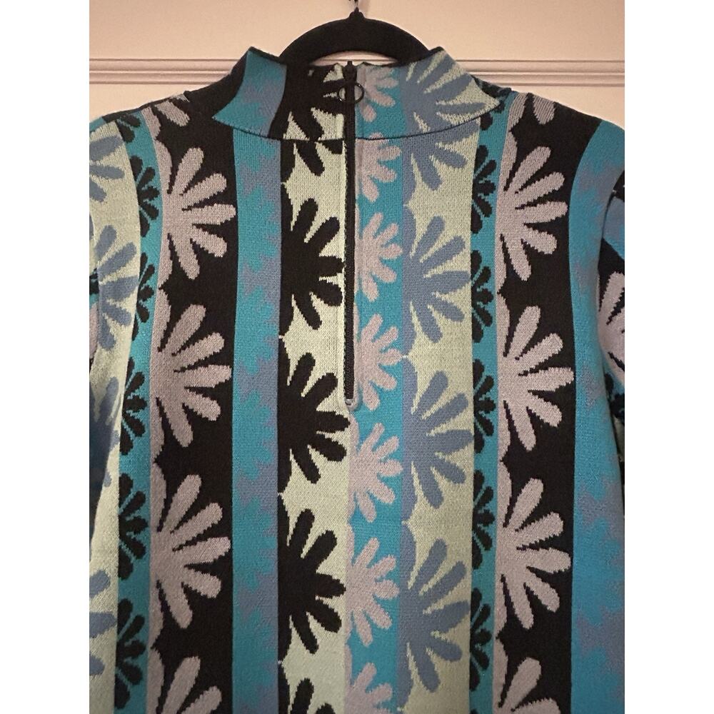 The Nina Short-Sleeve Mock-Neck Mod Sweater Mini Dress Anthropologie NWT XL - Picture 14 of 14